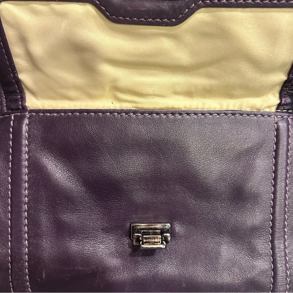 Cole haan purple handbag - Picture 7 of 11